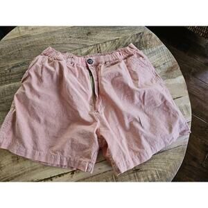 Chubbies Shorts Mens Extra Large Salmon Chino Elastic Waist 5.5" Inseam USA